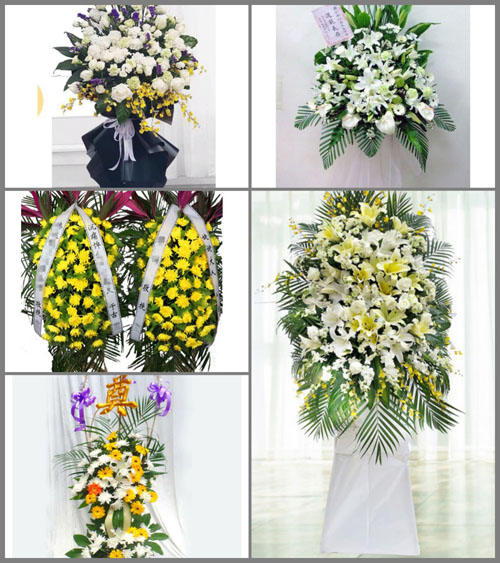 湖南永州祁阳县羊角塘镇龙山村白事花篮预定